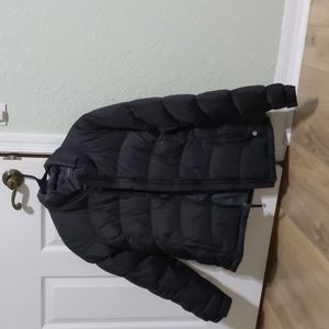 Black LL Bean Puffer Jacket